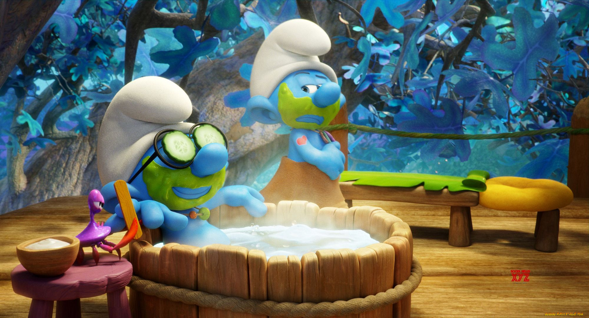 , smurfs,  the lost village, , , 3, , , 